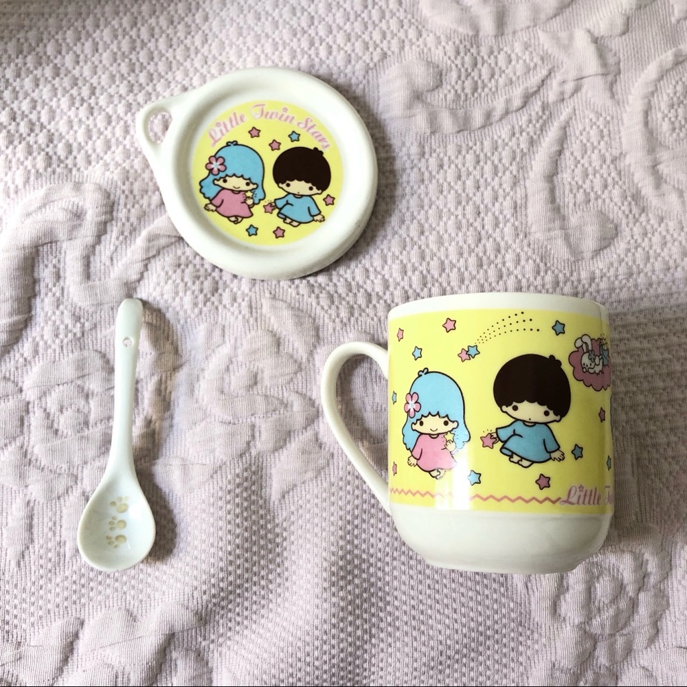 Sanrio Little Twin Star Vintage Mug Set